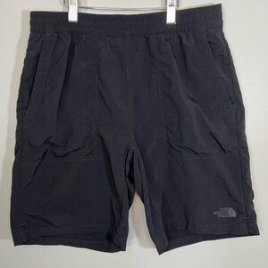 The North Face Mens Black Nylon Athletic Hiking Outdoor Sports Shorts Size Small